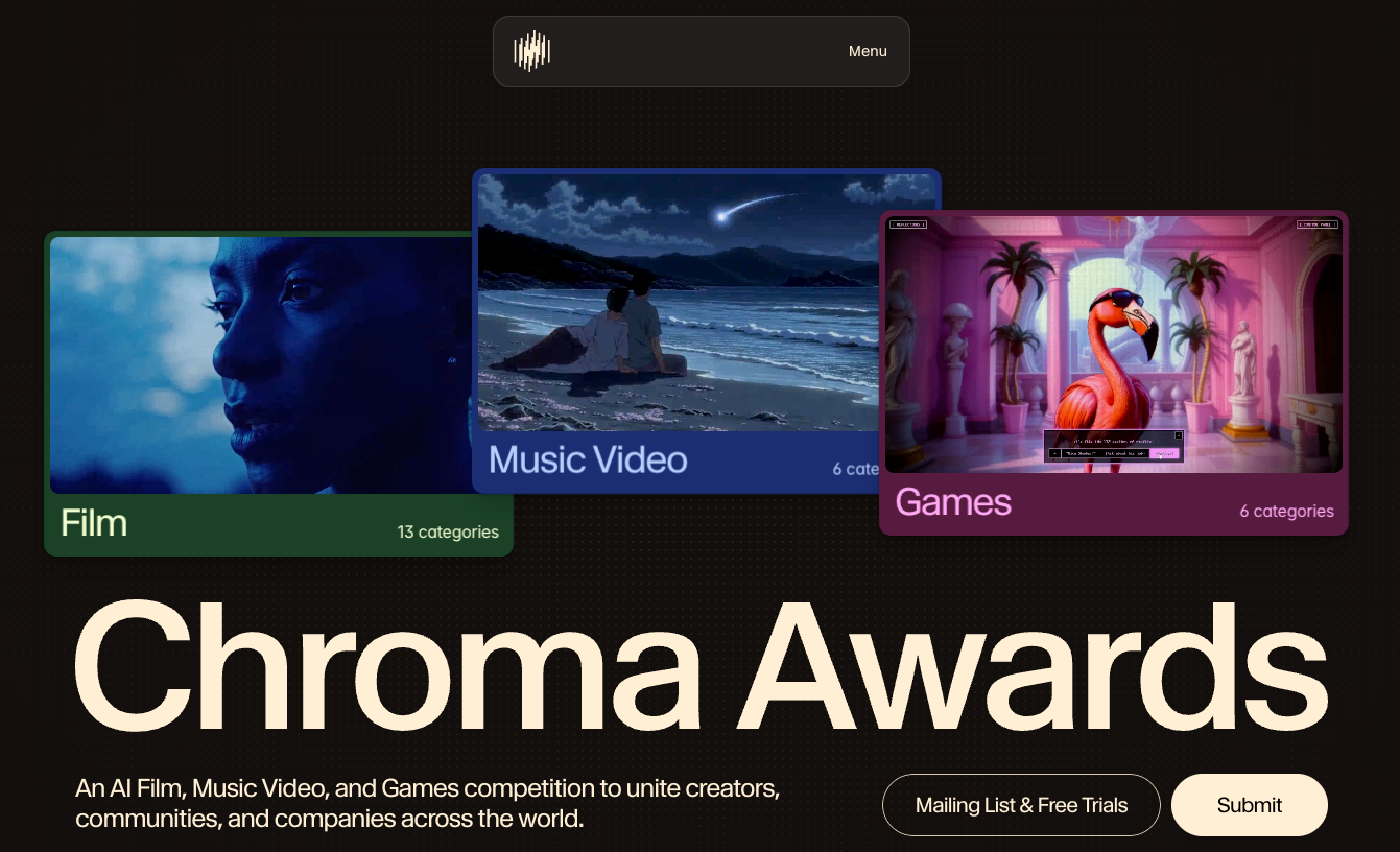 Chroma Awards website